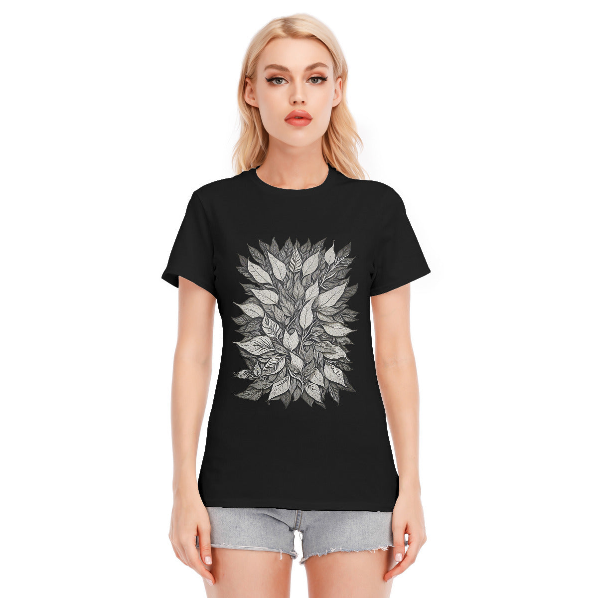 Leaves 101 -- Unisex O-neck Short Sleeve T-shirt