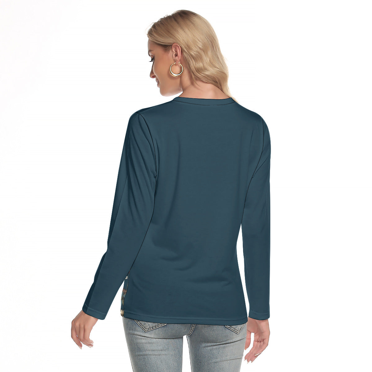 Fantasy Ditzy -- Women's O-neck Long Sleeve T-shirt