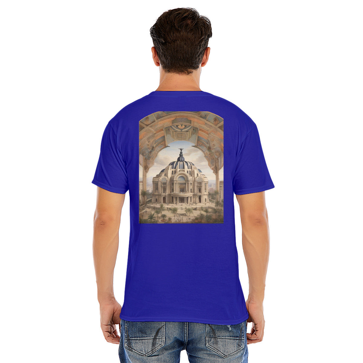 Palacio de Bellas Artes 101 -- Unisex O-neck Short Sleeve T-shirt