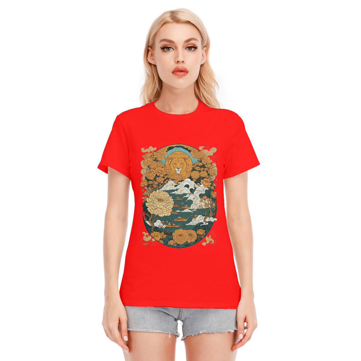 Lionshead 101 -- Unisex O-neck Short Sleeve T-shirt