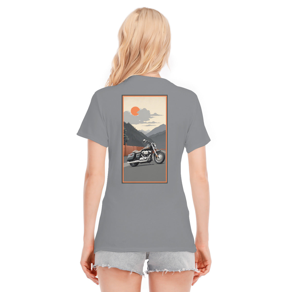 Motorcycle 112 -- Unisex O-neck Short Sleeve T-shirt