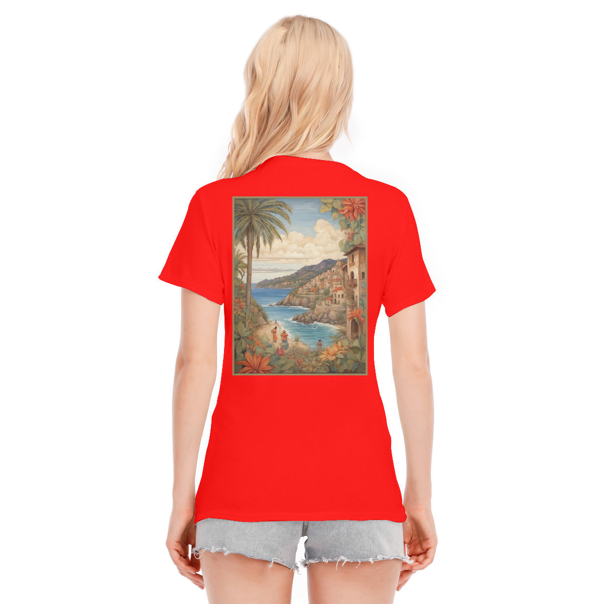 Zihuatanejo 104 -- Unisex O-neck Short Sleeve T-shirt