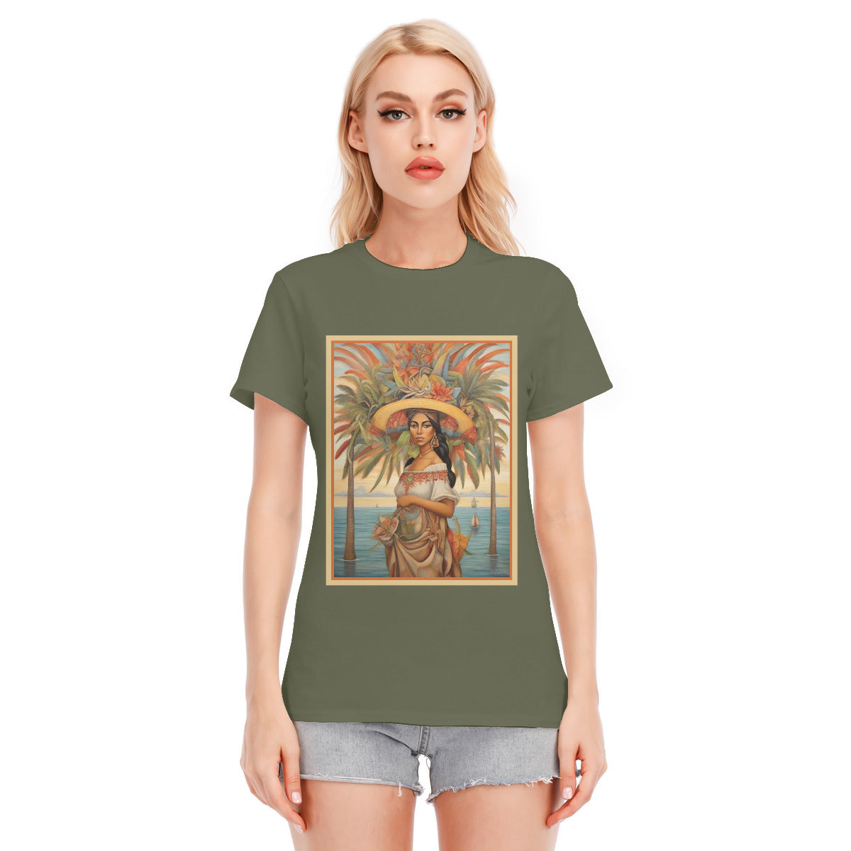 Isla Holbox 101 -- Unisex O-neck Short Sleeve T-shirt