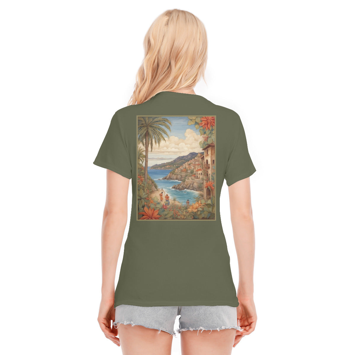 Zihuatanejo 104 -- Unisex O-neck Short Sleeve T-shirt