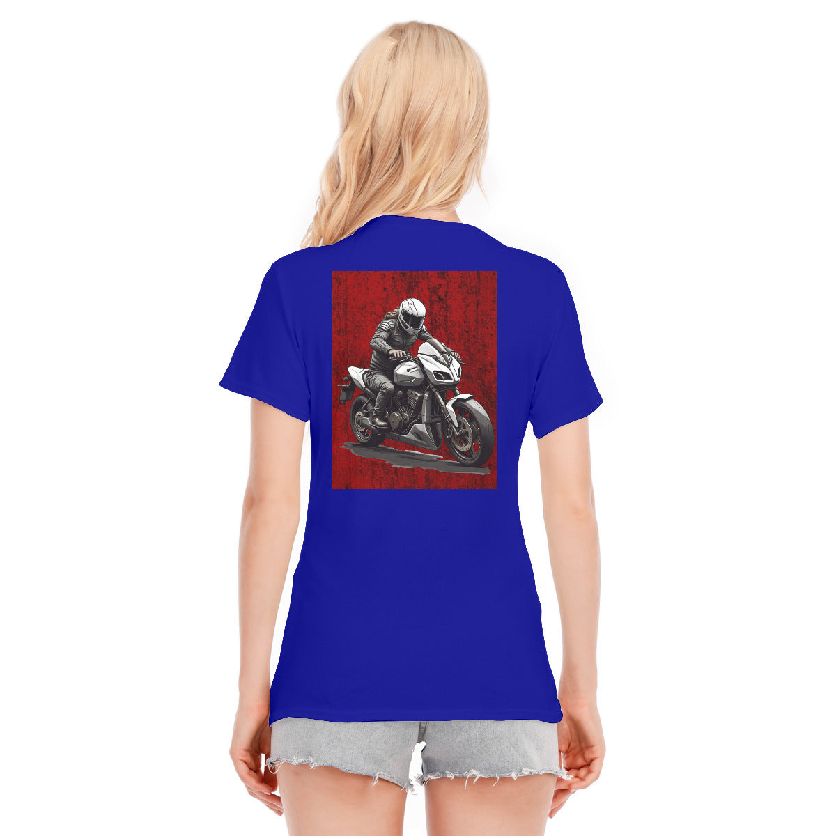 Motorcycle 130 -- Unisex O-neck Short Sleeve T-shirt