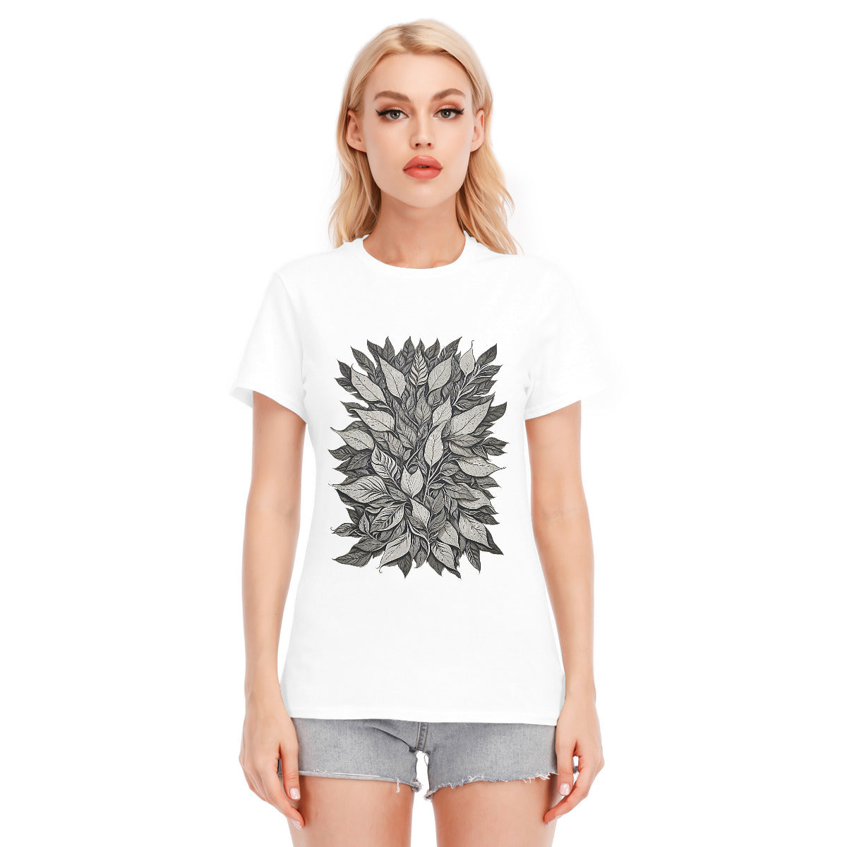 Leaves 101 -- Unisex O-neck Short Sleeve T-shirt