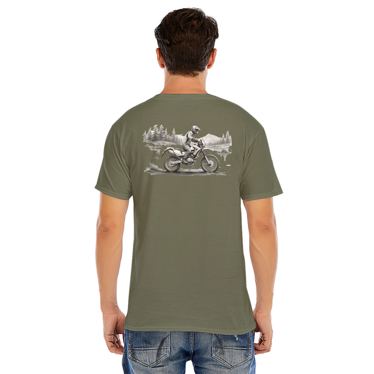 Motorcycle 121 -- Unisex O-neck Short Sleeve T-shirt