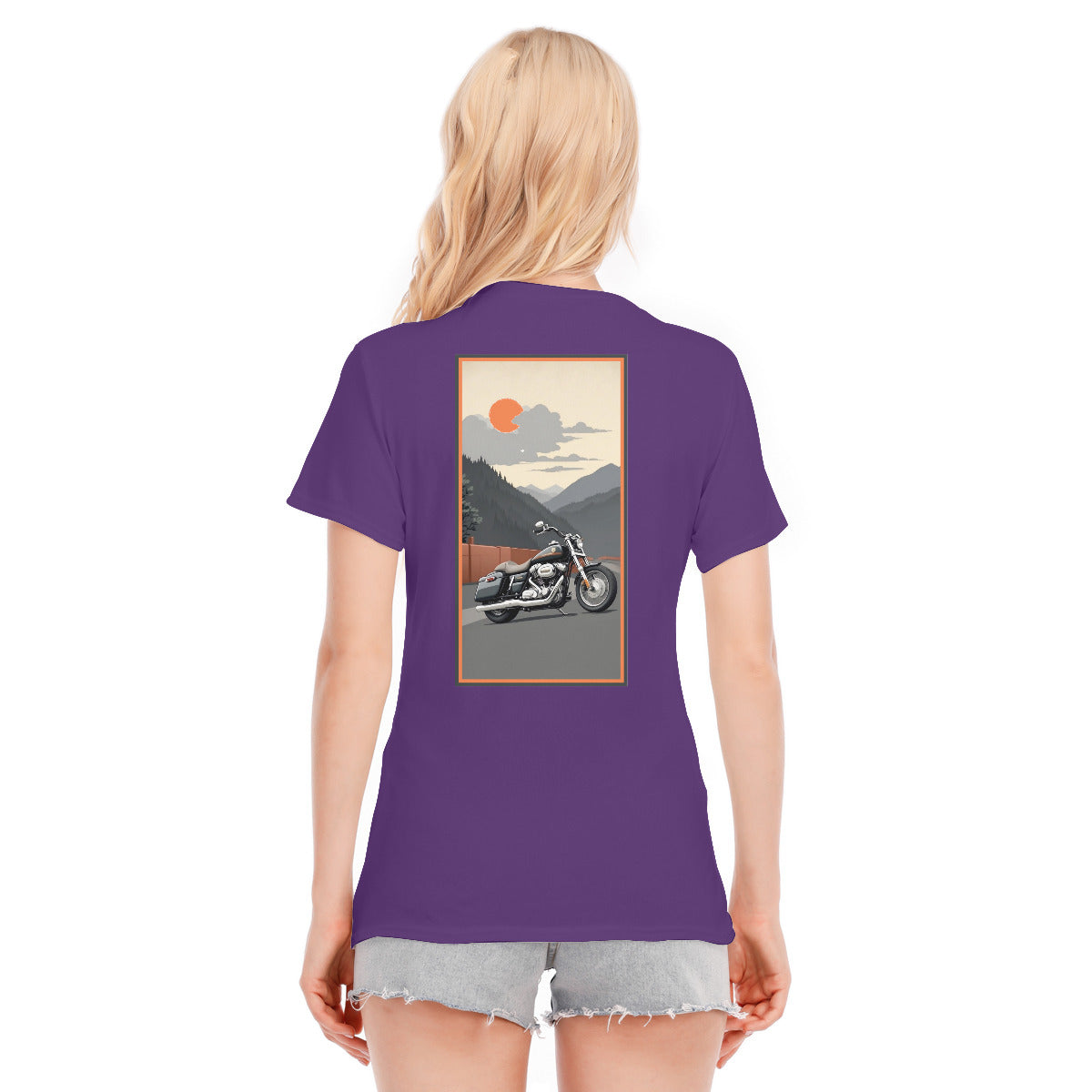 Motorcycle 112 -- Unisex O-neck Short Sleeve T-shirt