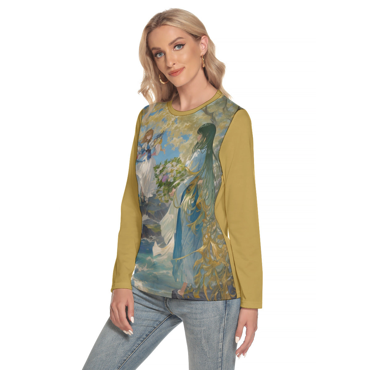 Fantasy 171 -- Women's O-neck Long Sleeve T-shirt