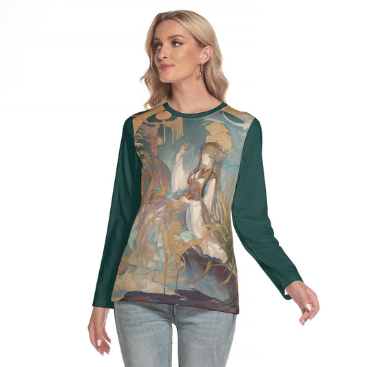 Leia -- Women's O-neck Long Sleeve T-shirt