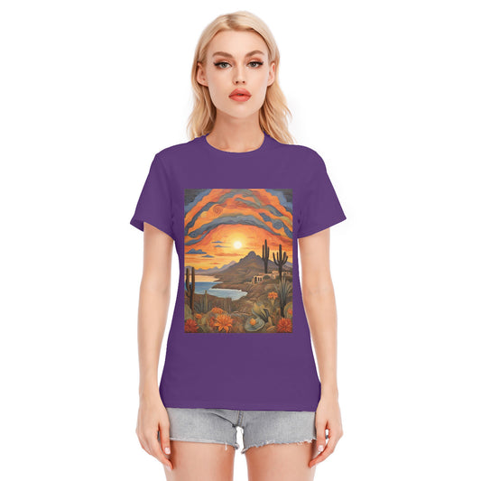 Mexican Sunset 102 -- Unisex O-neck Short Sleeve T-shirt