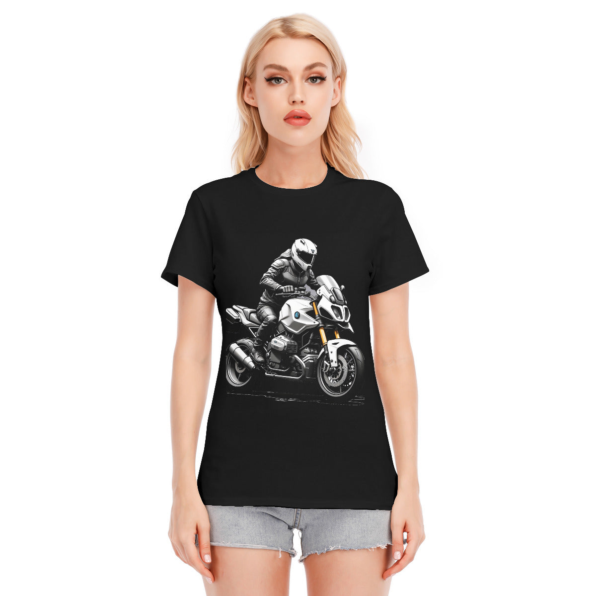 Motorcycle 105 --Unisex O-neck Short Sleeve T-shirt