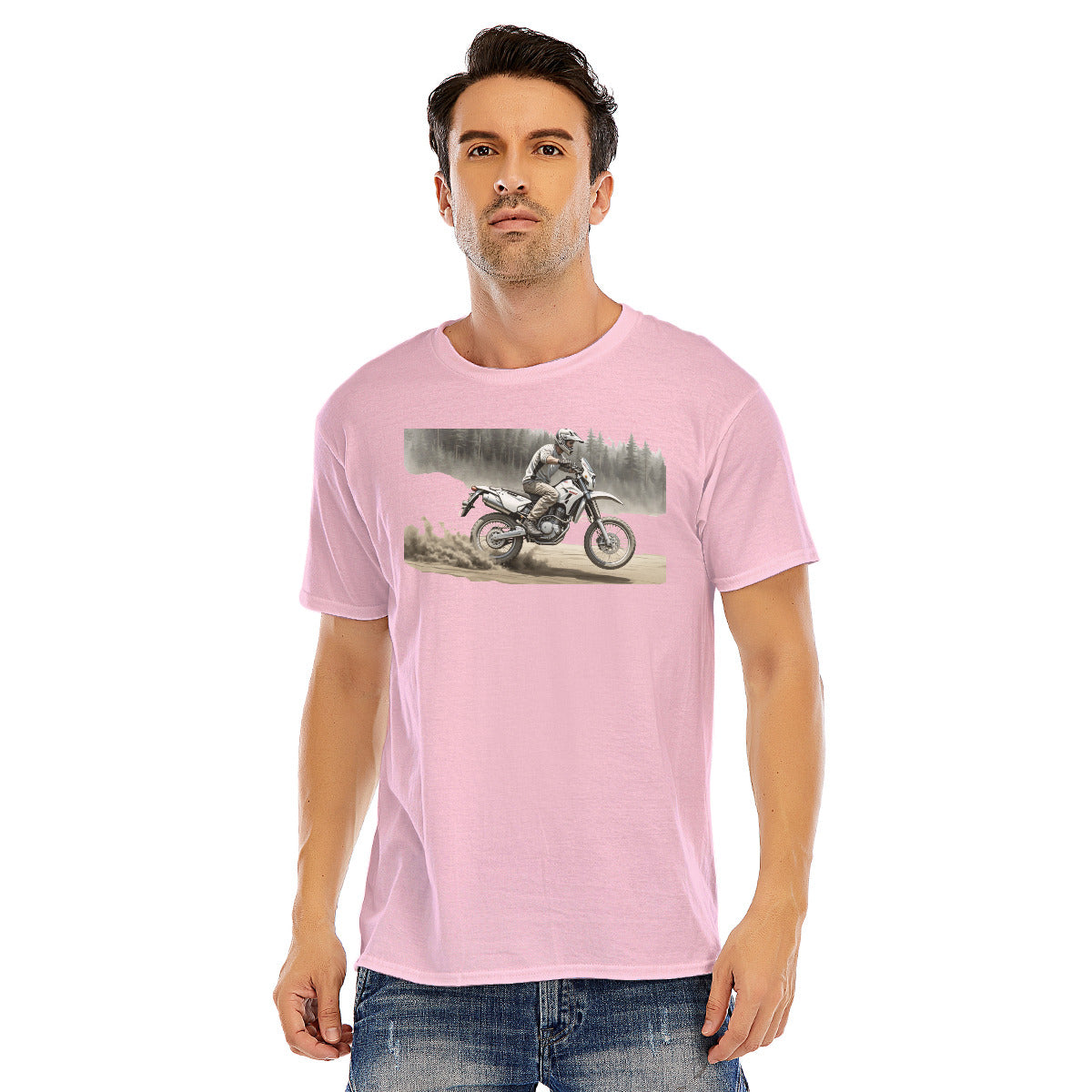 Motorcycle 120 -- Unisex O-neck Short Sleeve T-shirt