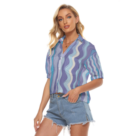 Shimmy -- Women's V-neck Shirts