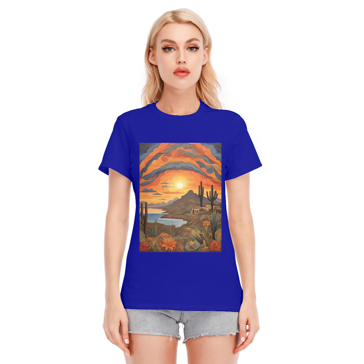 Mexican Sunset 102 -- Unisex O-neck Short Sleeve T-shirt
