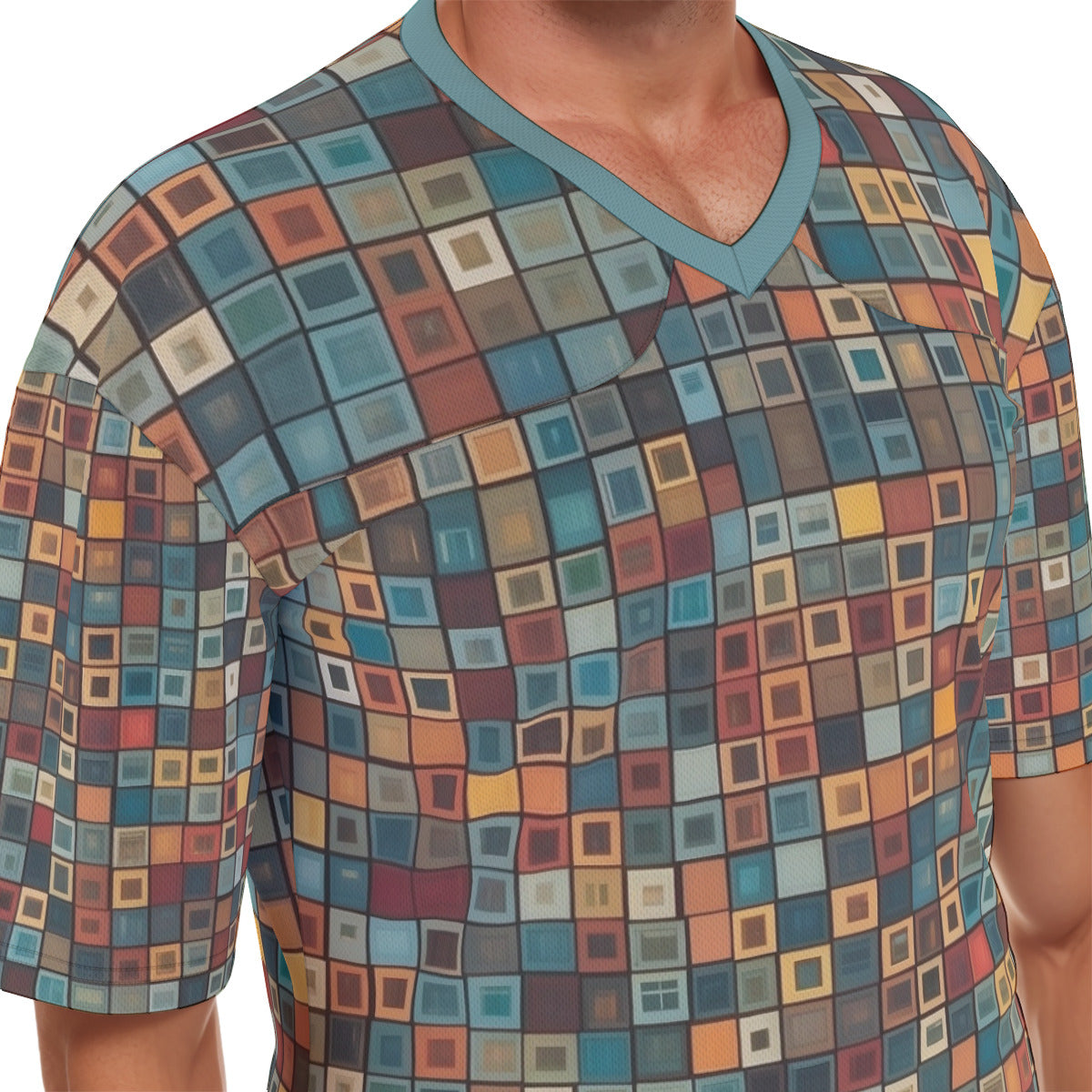 Squares -- Men's Football  Jersey