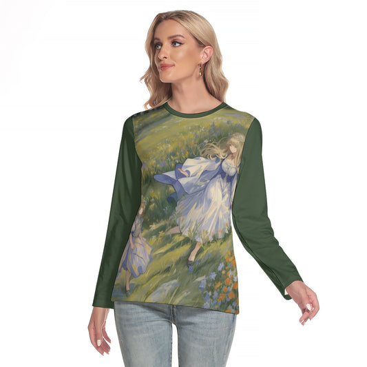 Fantasy 147a -- Women's O-neck Long Sleeve T-shirt