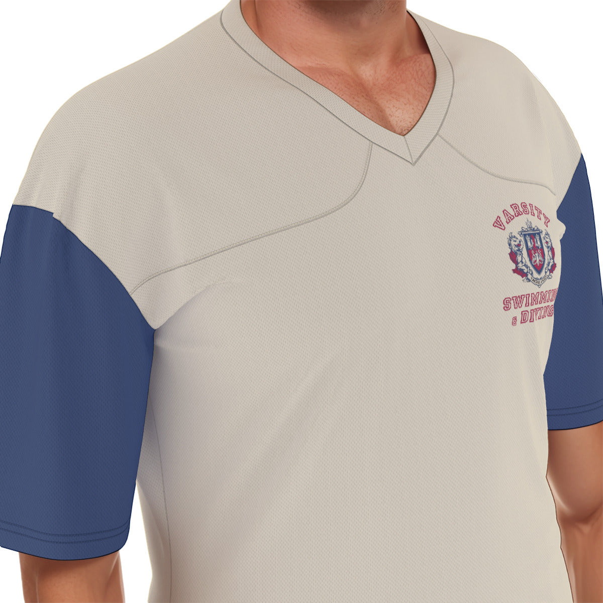 Swimming & Diving -- Men's Football Jersey