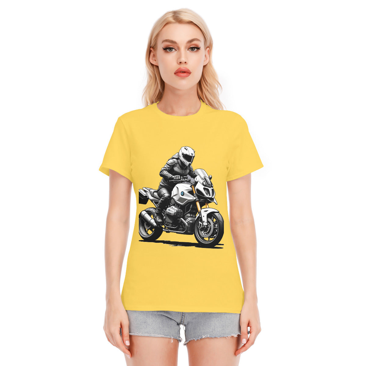 Motorcycle 105 --Unisex O-neck Short Sleeve T-shirt