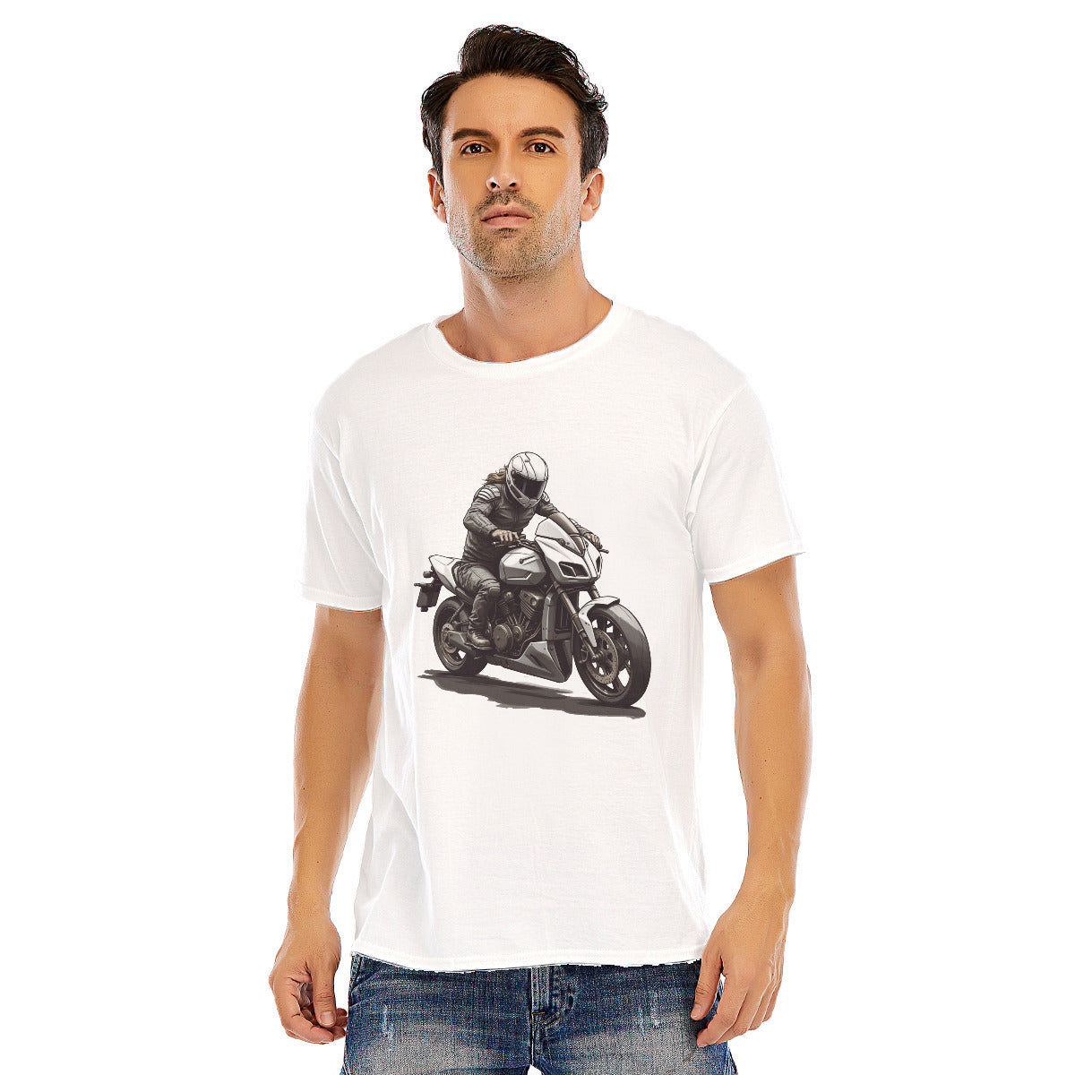 Motorcycle 101 -- Unisex O-neck Short Sleeve T-shirt