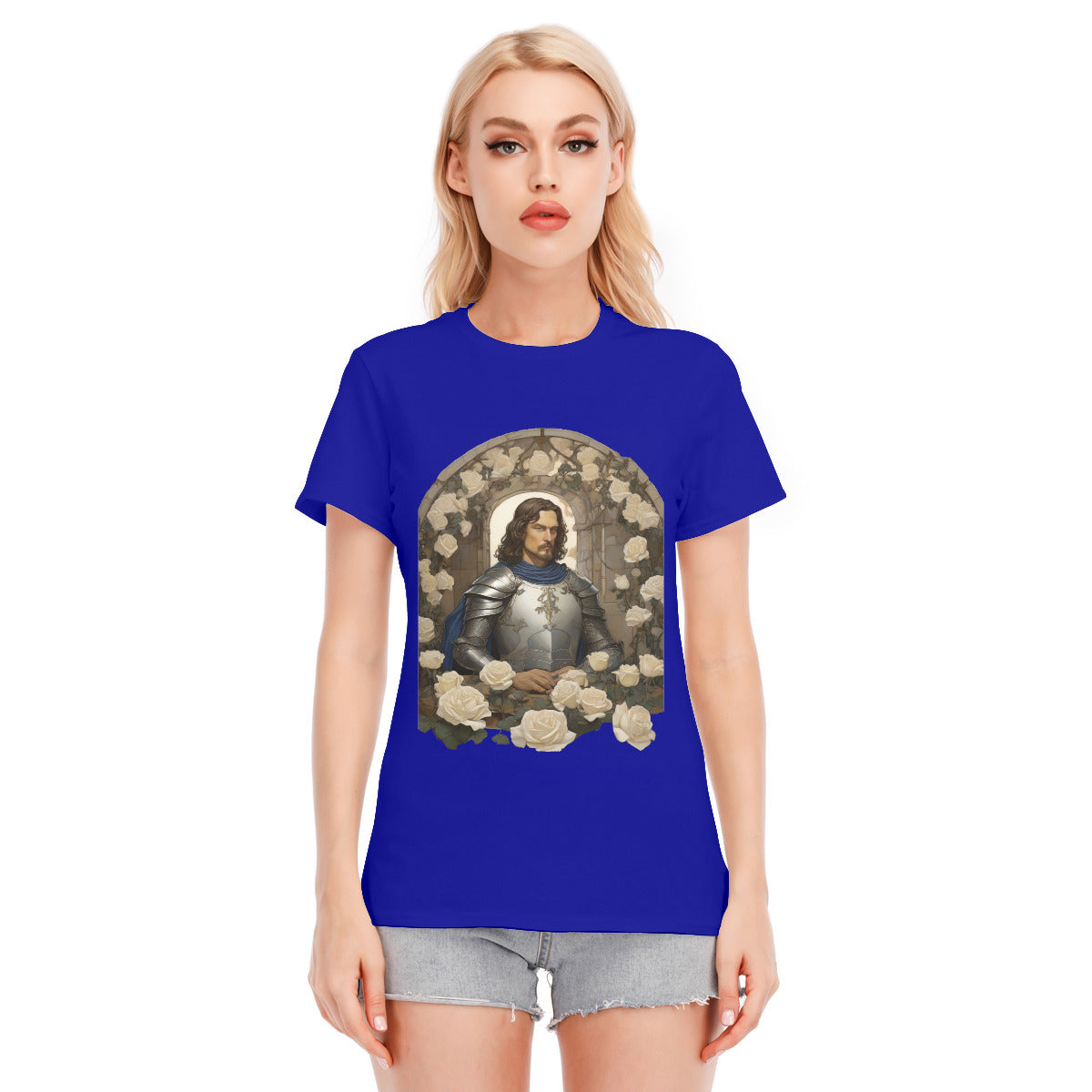 Blue Knight 109 -- Unisex O-neck Short Sleeve T-shirt