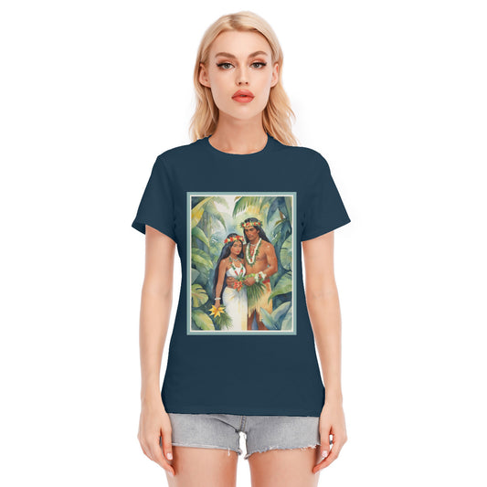 Tahiti Wedding 102 -- Unisex O-neck Short Sleeve T-shirt