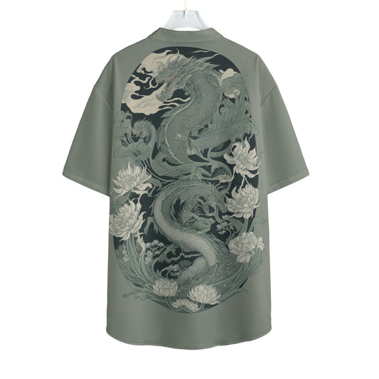 Dragons -- Men's Henley Short Sleeve Shirt