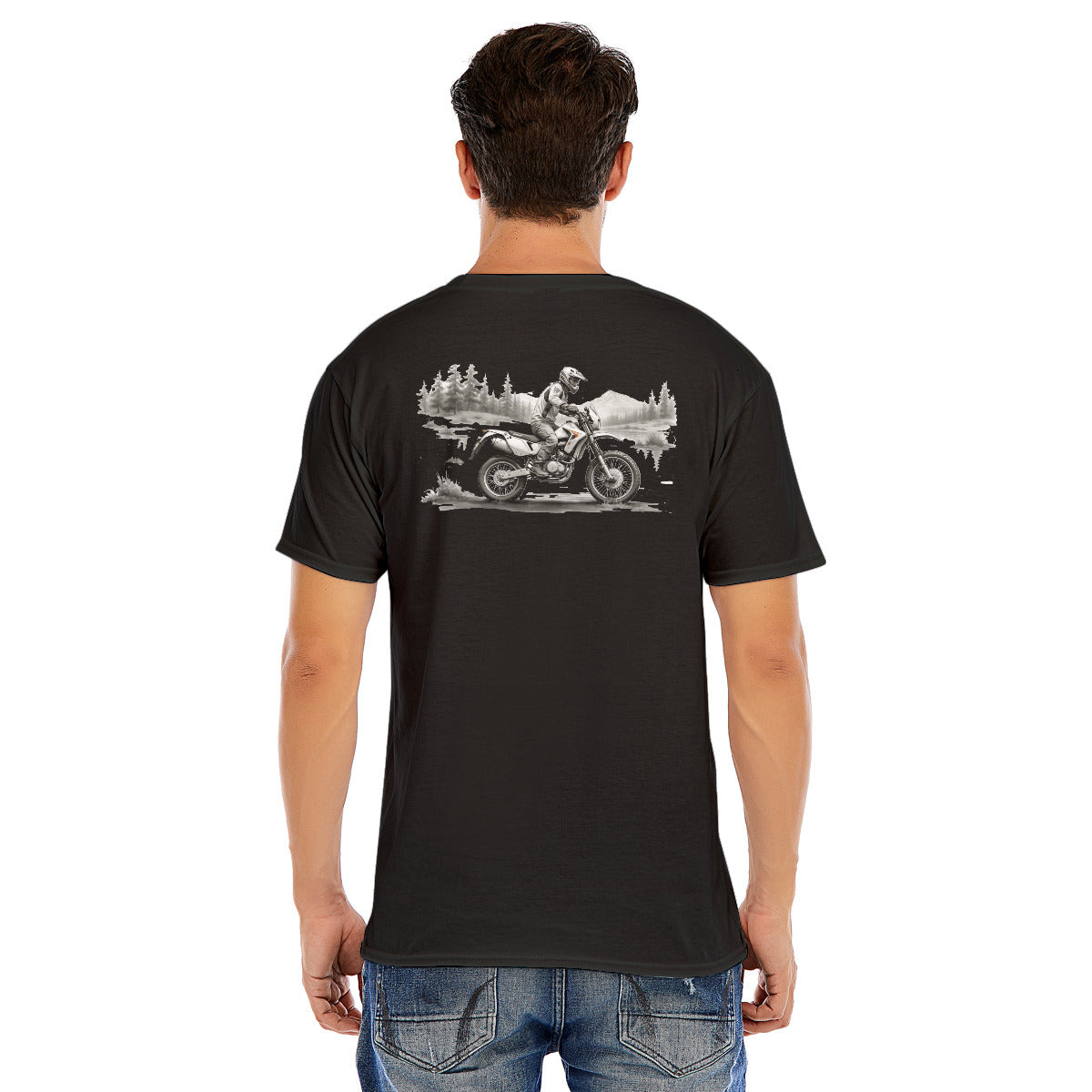 Motorcycle 121 -- Unisex O-neck Short Sleeve T-shirt