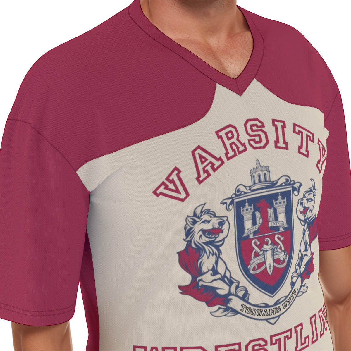 Wrestling -- Men's Football Jersey