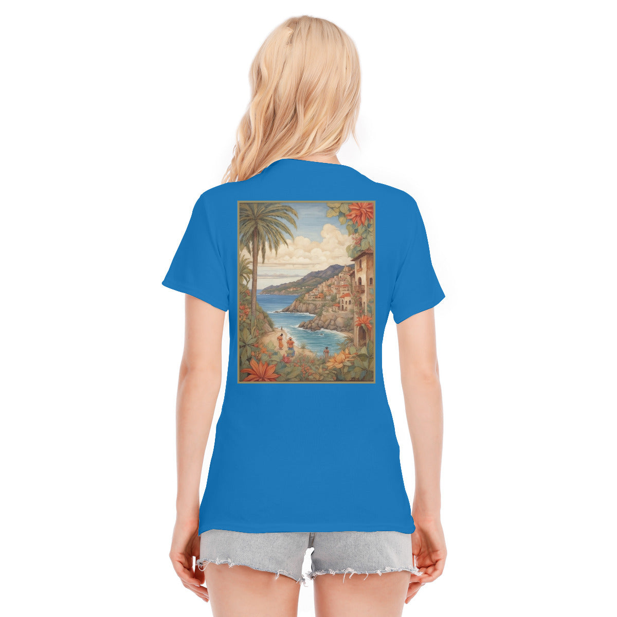 Zihuatanejo 104 -- Unisex O-neck Short Sleeve T-shirt