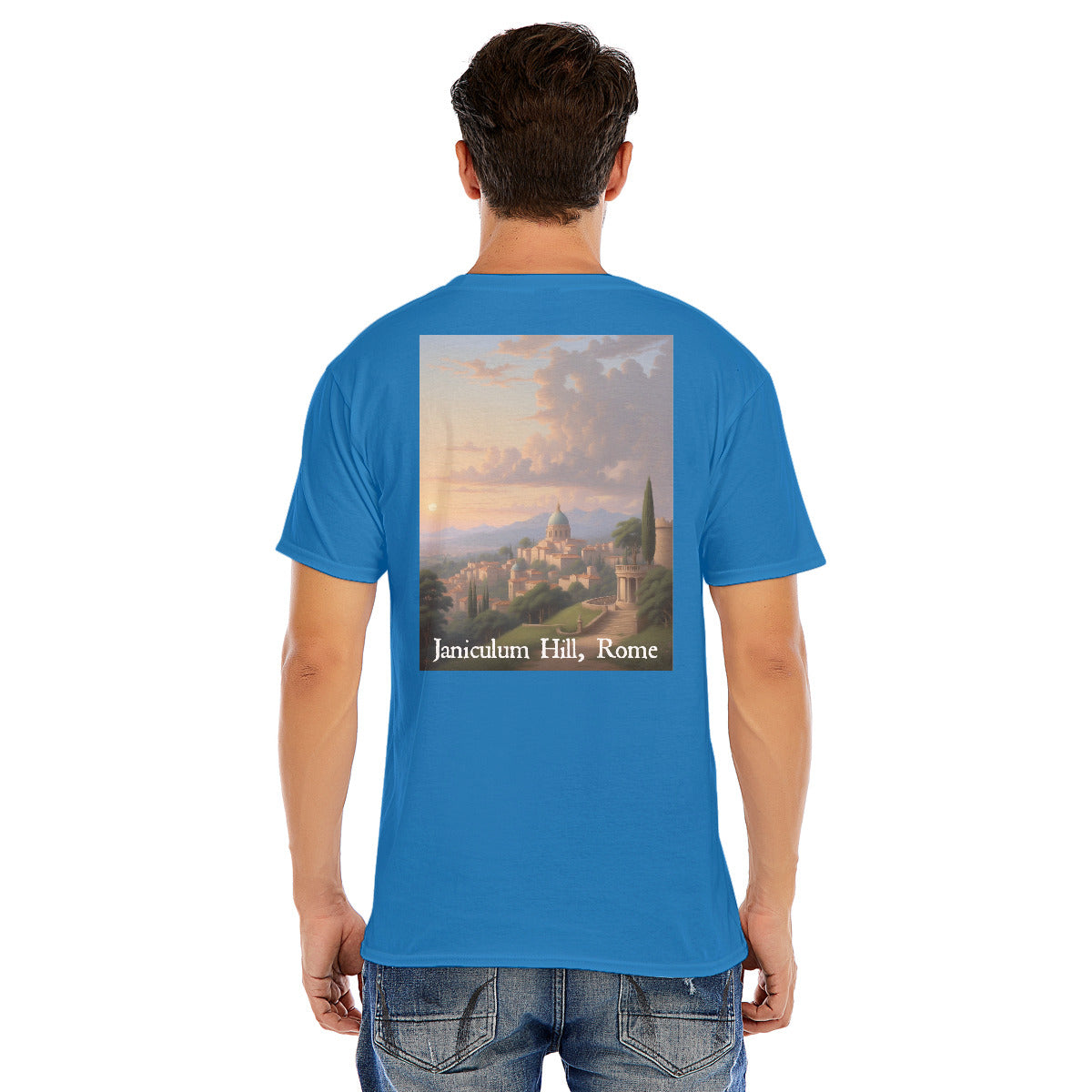 Janiculum Hill -- Unisex O-neck Short Sleeve T-shirt