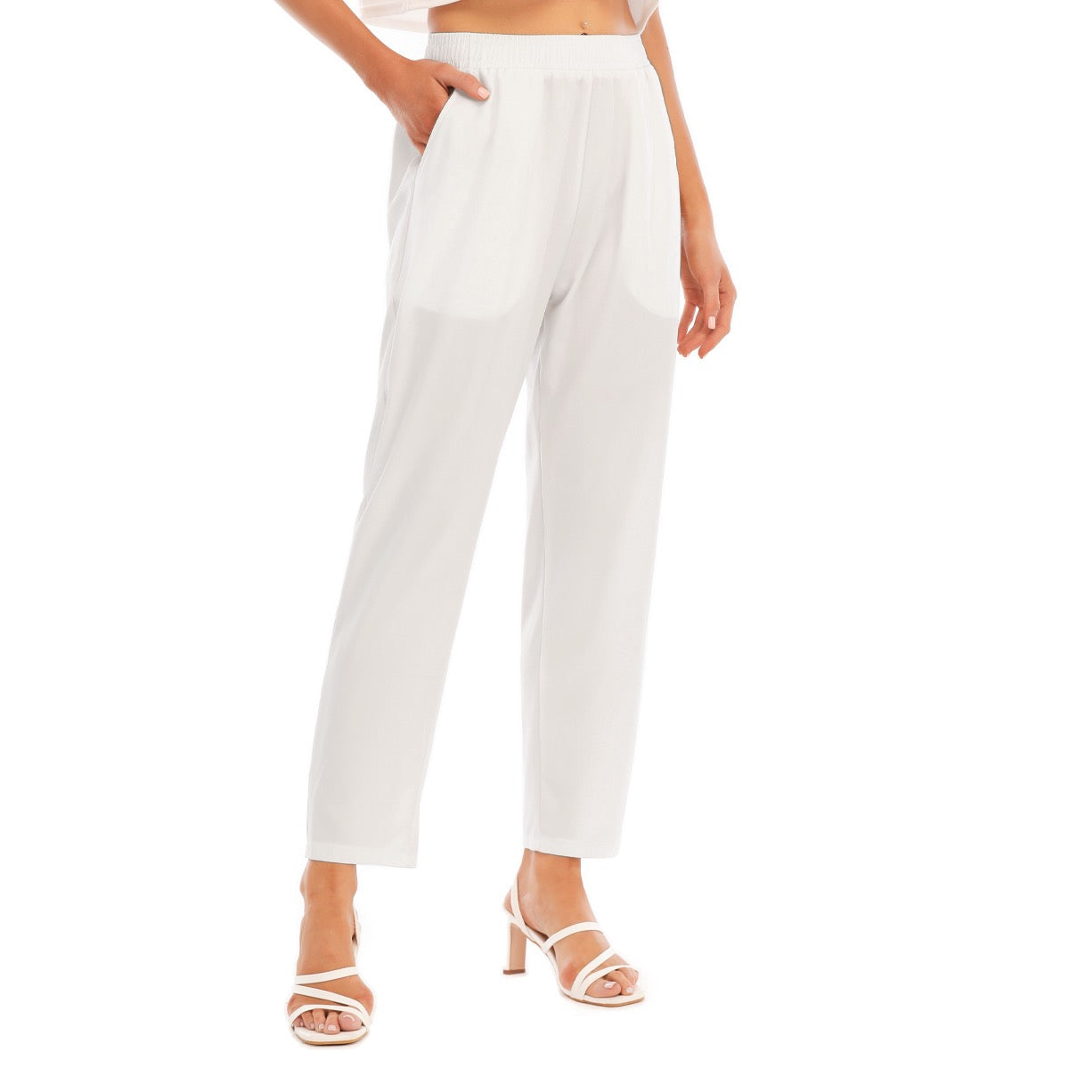 Off-White -- Women's Loose Straight-leg Pants