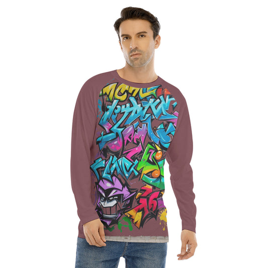 Graffiti 103 -- Men's Long Sleeve T-shirt With Raglan Sleeve