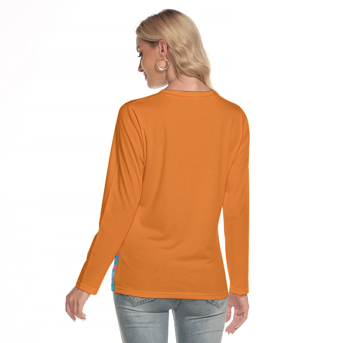 Fantasy Circles -- Women's O-neck Long Sleeve T-shirt