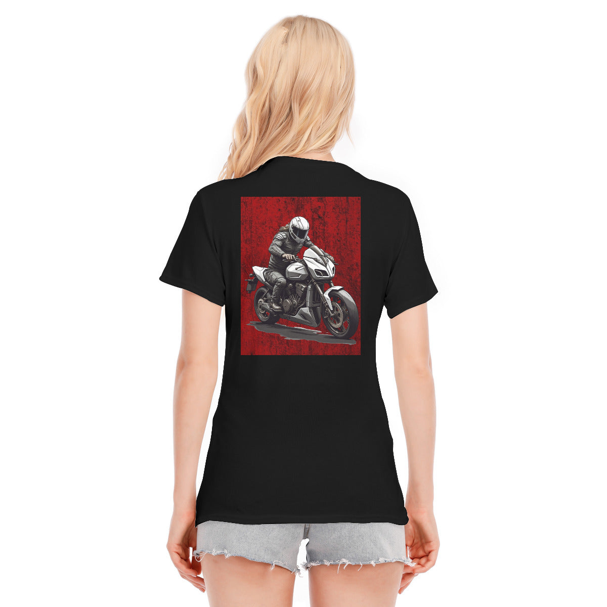 Motorcycle 130 -- Unisex O-neck Short Sleeve T-shirt