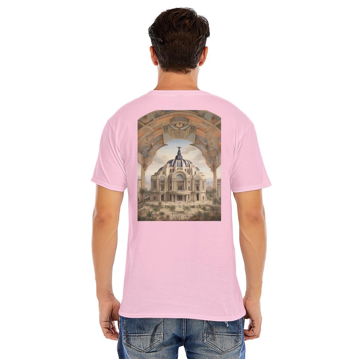 Palacio de Bellas Artes 101 -- Unisex O-neck Short Sleeve T-shirt