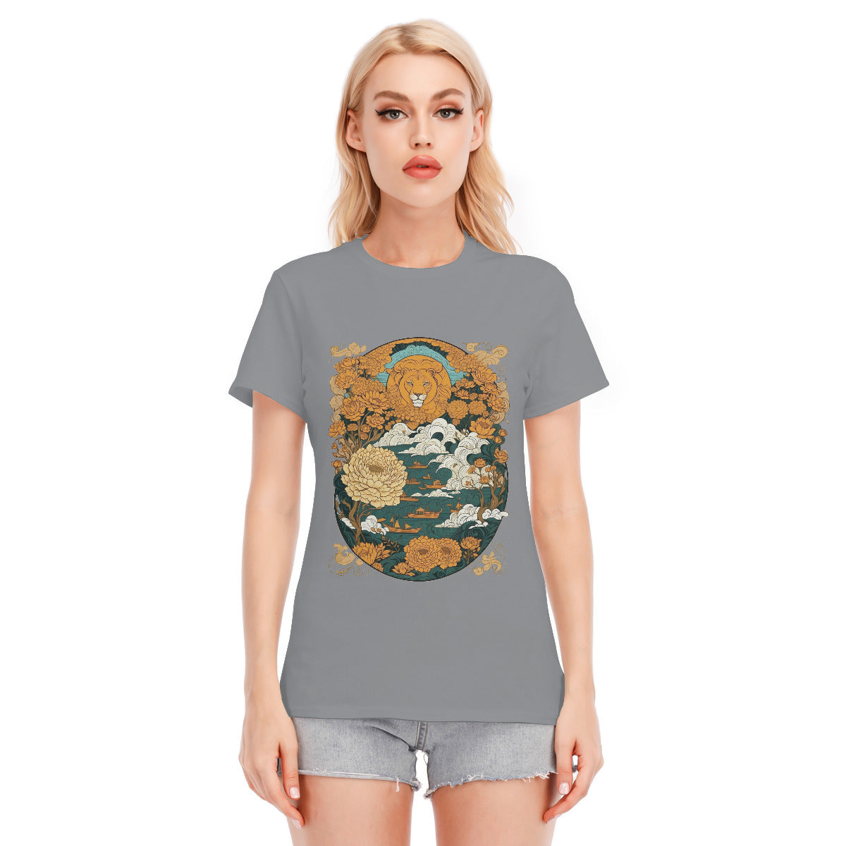 Lionshead 101 -- Unisex O-neck Short Sleeve T-shirt