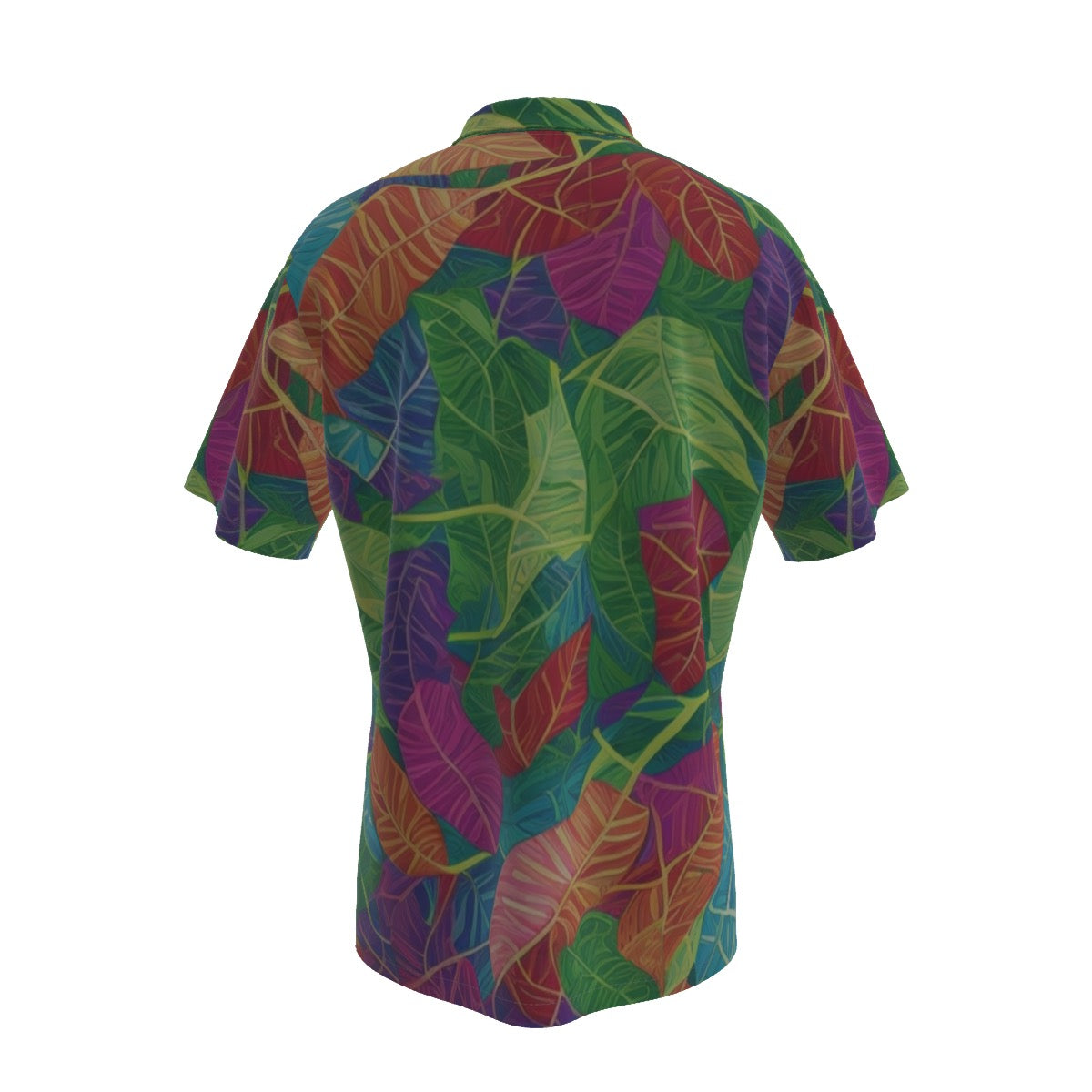 Autumn Leaves -- Men's Hawaiian Shirt With Pocket