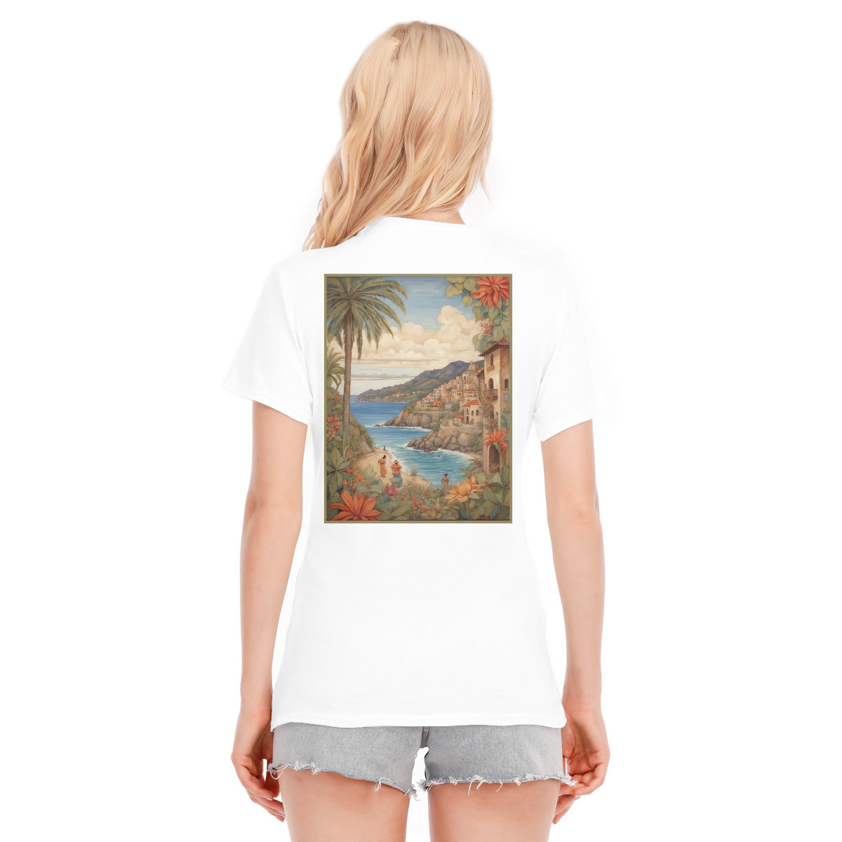 Zihuatanejo 104 -- Unisex O-neck Short Sleeve T-shirt