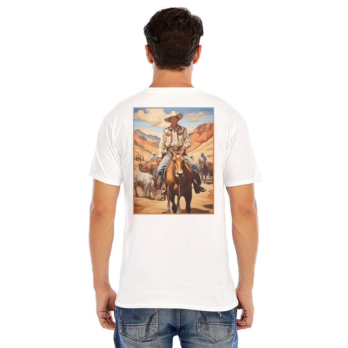 Cowboy 112 -- Unisex O-neck Short Sleeve T-shirt