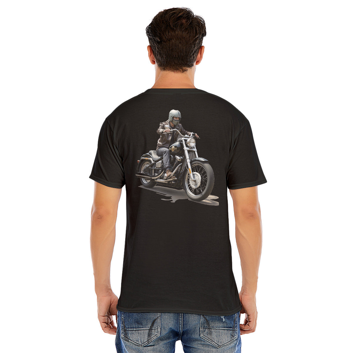 Motorcycle 110 -- Unisex O-neck Short Sleeve T-shirt