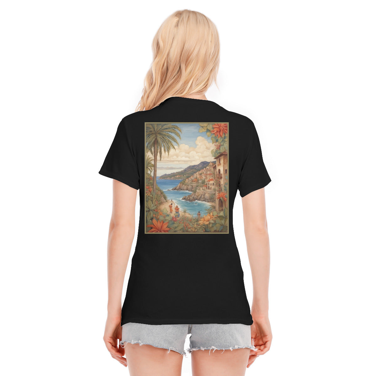 Zihuatanejo 104 -- Unisex O-neck Short Sleeve T-shirt