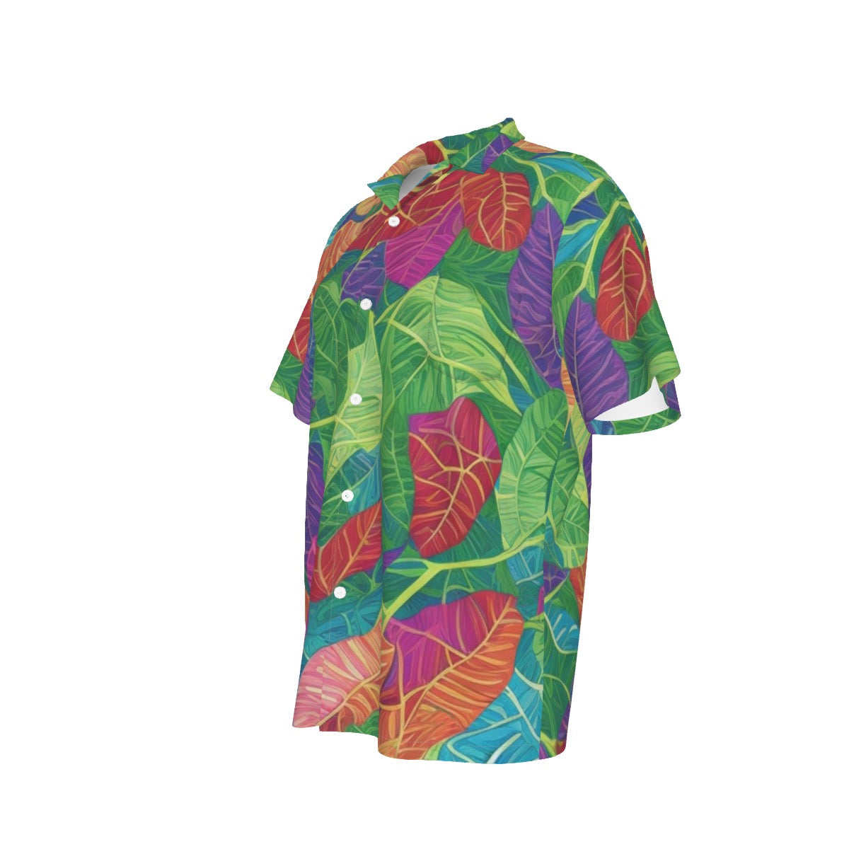 Autumn Leaves -- Men's Hawaiian Shirt With Pocket