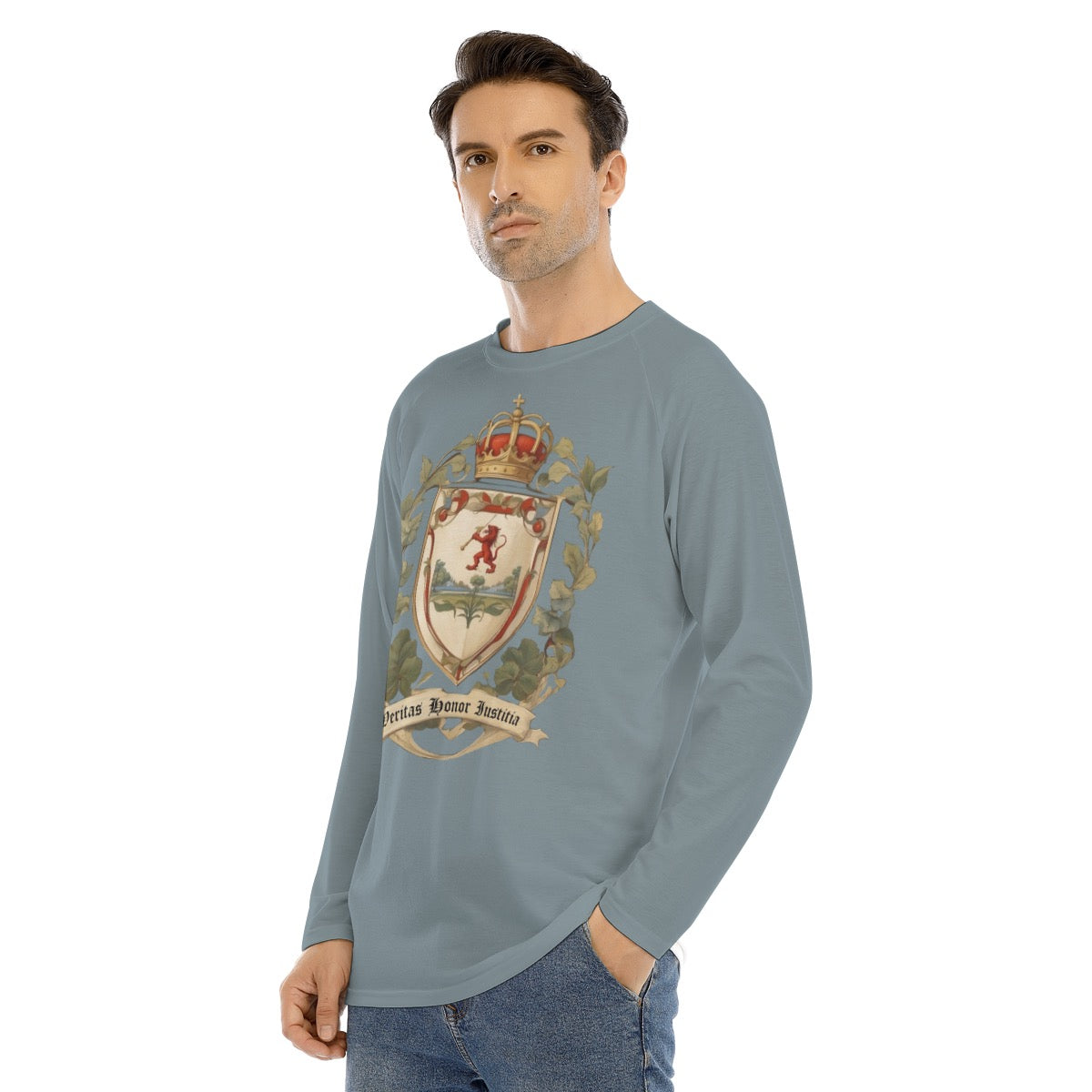 The Club 101 -- Men's Long Sleeve T-shirt With Raglan Sleeve