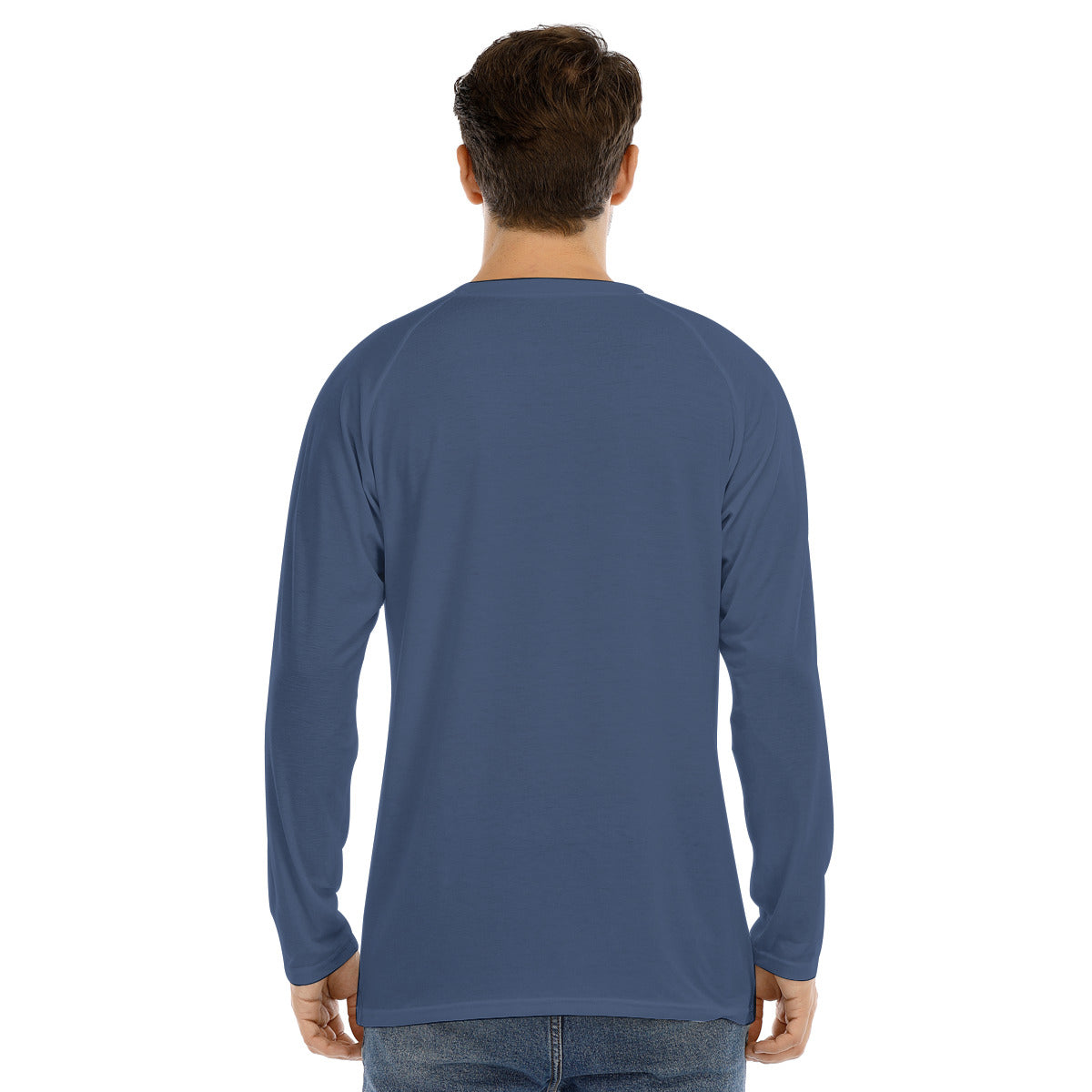 Flying Car 102a -- Men's Long Sleeve T-shirt With Raglan Sleeve