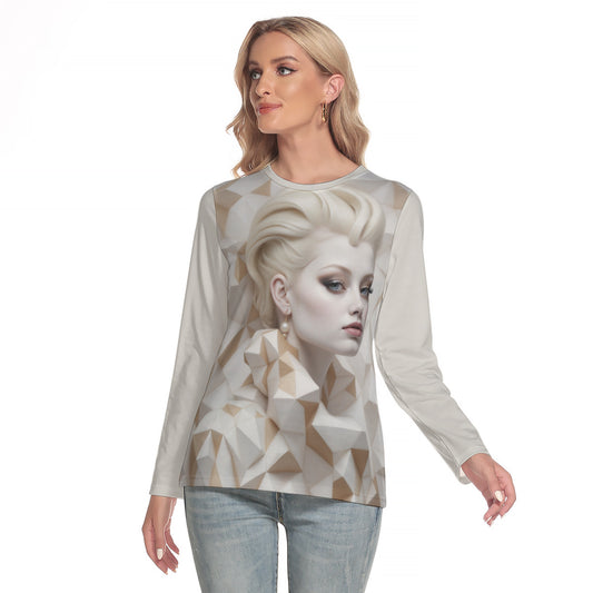 Fantasy Harequin -- Women's O-neck Long Sleeve T-shirt