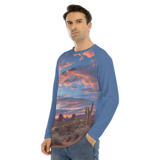 Arizona Sky 101 -- Men's Long Sleeve T-shirt With Raglan Sleeve