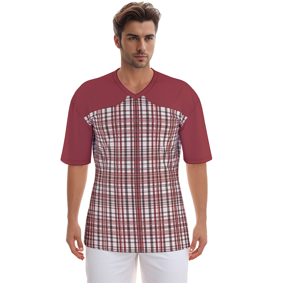 Eilean Tartan -- Men's Football Jersey