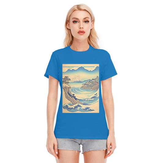 Seascape 101 -- Unisex O-neck Short Sleeve T-shirt