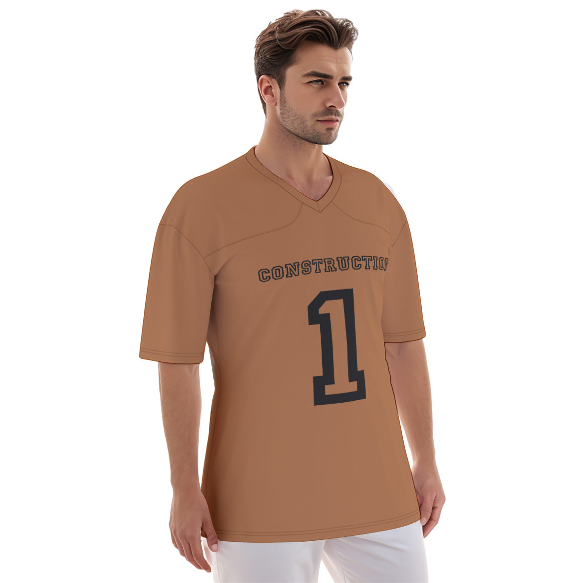 Construction 1 -- Men's Football  Jersey